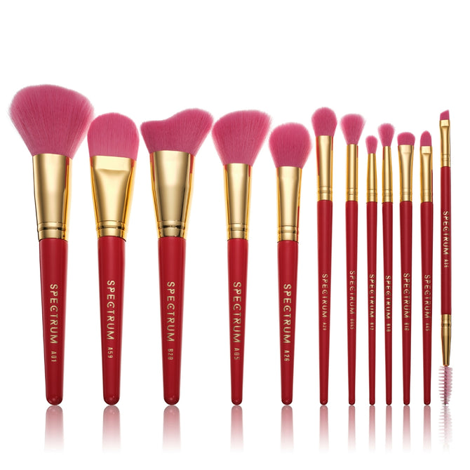 Merry & Bright 12 Piece Makeup Brush Set