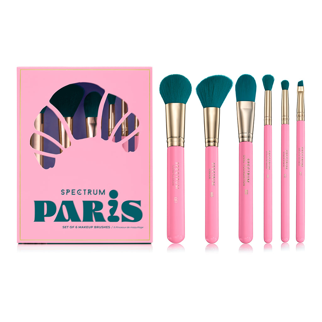 Paris Travel Book 6 Piece Brush Set – Spectrum Collections