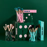 Travel Book Collection Makeup Brush Set